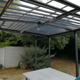 Aménagement de pergola avec fermeture loggia en PVC Oissel